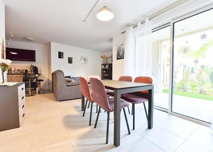 3p Avec Terrasse Et Piscine Au Coeur Du Palm - 3p Avec Terrasse Et Piscine Au Coeur Du Palm Mae-1593 Cannes